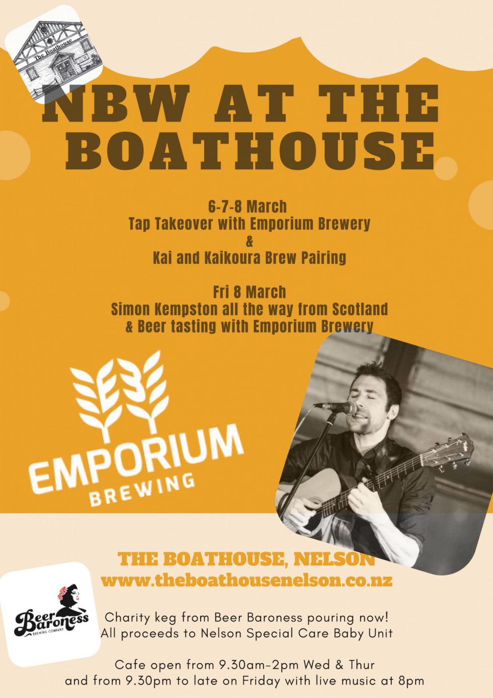 Nelson Beer Week At The Boathouse 🗓