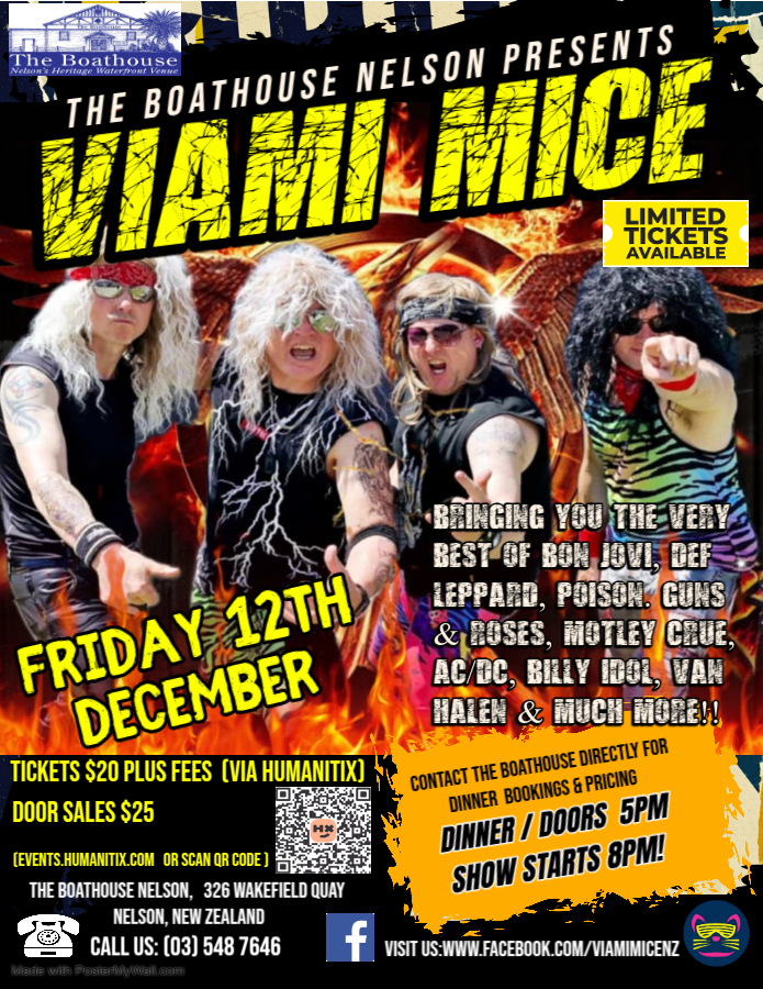 Viami Mice at the Boathouse Nelson