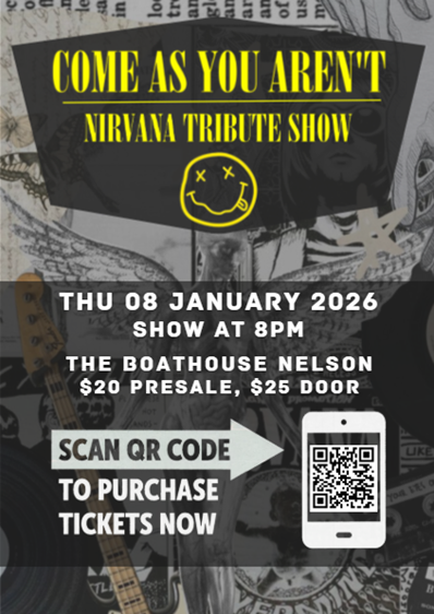 come as you aren't @the boathouse nelson