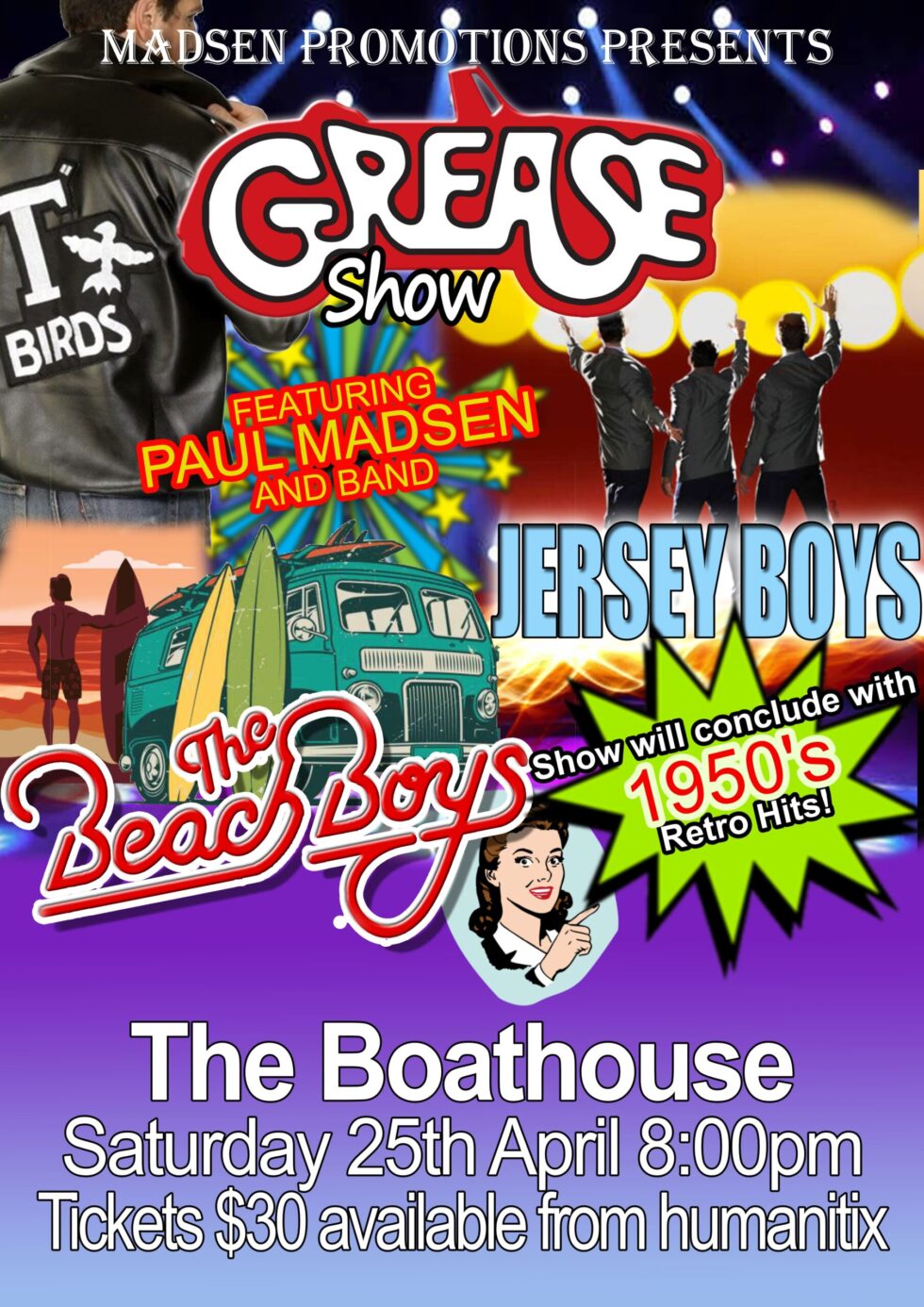 grease by madsen brothers at the boathouse