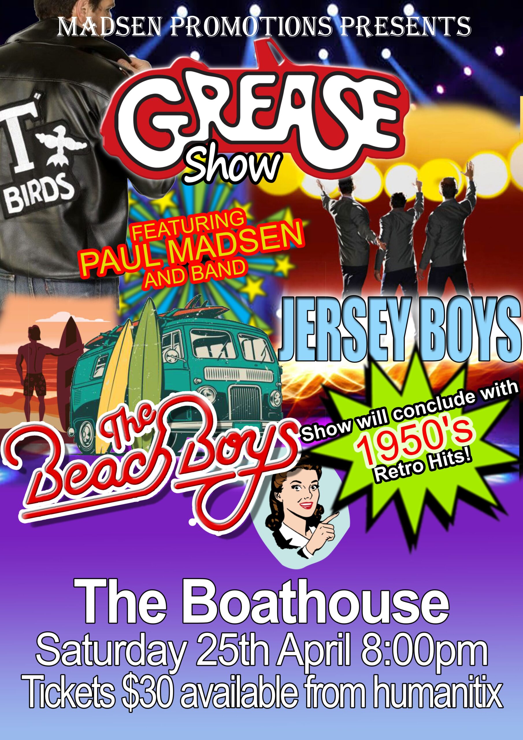 grease by madsen brothers at the boathouse
