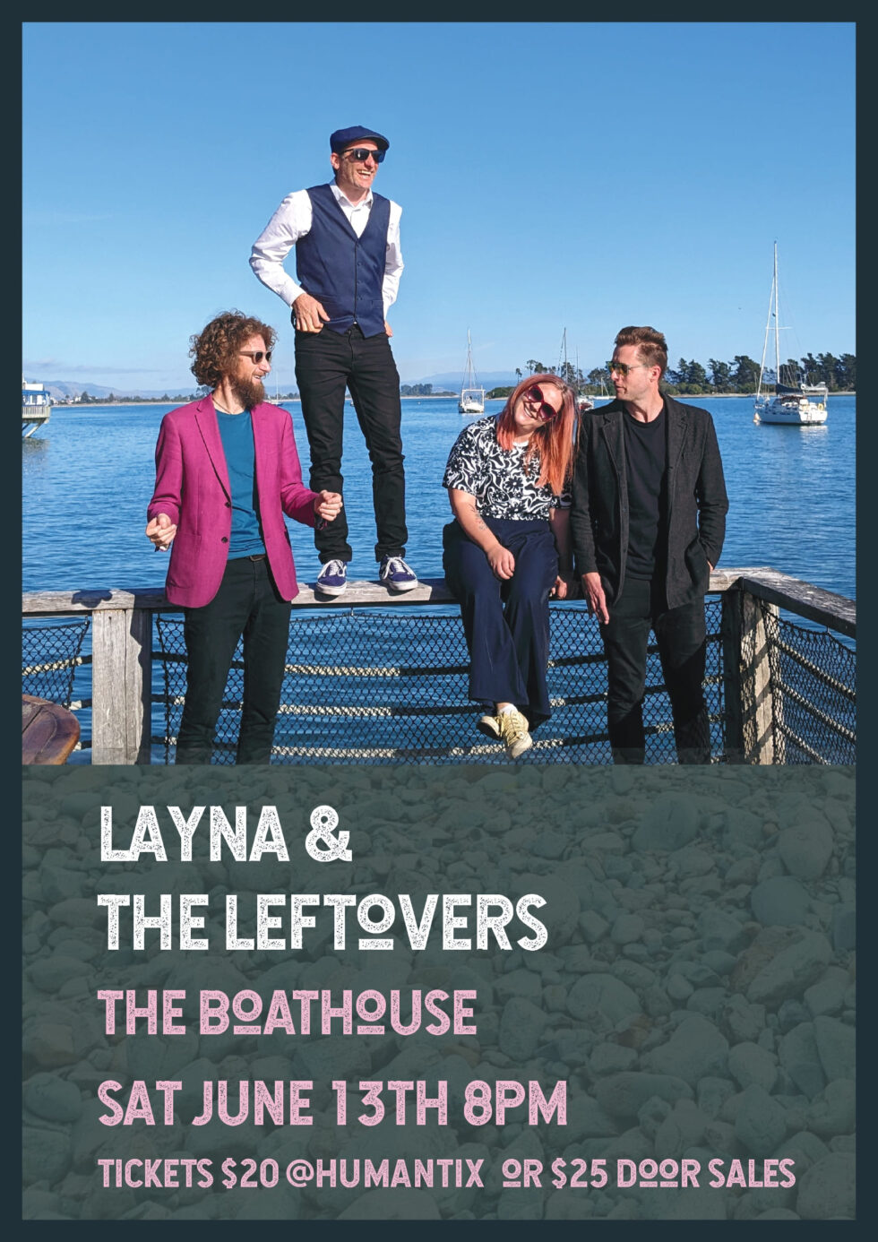 layna and the leftovers at the Boathouse